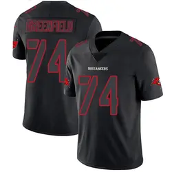 Nike Garret Greenfield Tampa Bay Buccaneers Limited Black Impact Jersey - Men's