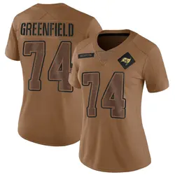 Nike Garret Greenfield Tampa Bay Buccaneers Limited Green Brown 2023 Salute To Service Jersey - Women's
