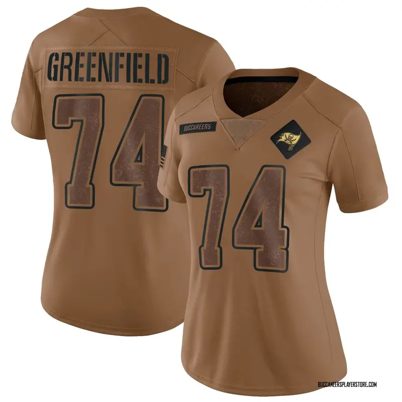 Nike Garret Greenfield Tampa Bay Buccaneers Limited Green Brown 2023 Salute To Service Jersey - Women's