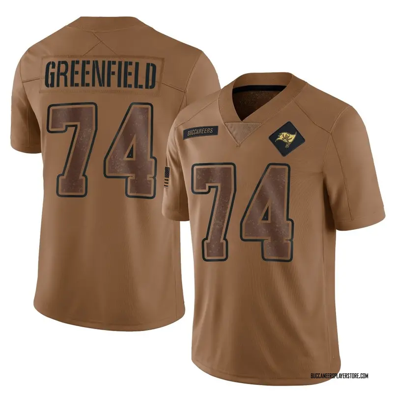 Nike Garret Greenfield Tampa Bay Buccaneers Limited Green Brown 2023 Salute To Service Jersey - Youth