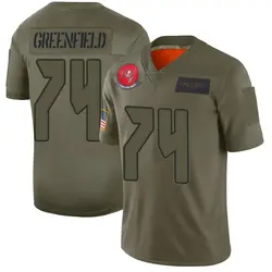 Nike Garret Greenfield Tampa Bay Buccaneers Limited Green Camo 2019 Salute to Service Jersey - Men's