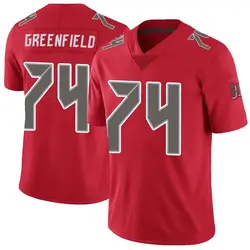 Nike Garret Greenfield Tampa Bay Buccaneers Limited Green Color Rush Red Jersey - Youth