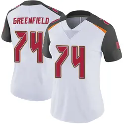Nike Garret Greenfield Tampa Bay Buccaneers Limited White Vapor Untouchable Jersey - Women's