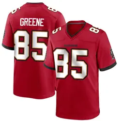 Nike Garrett Greene Tampa Bay Buccaneers Game Green Red Team Color Jersey - Youth