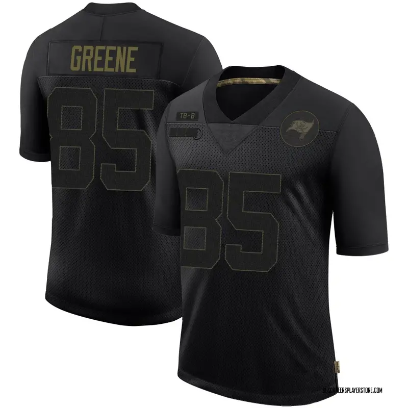 Nike Garrett Greene Tampa Bay Buccaneers Limited Green Black 2020 Salute To Service Jersey - Men's