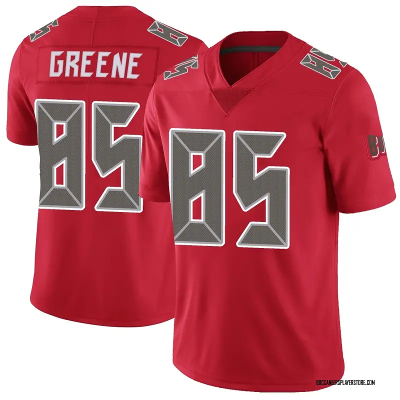 Nike Garrett Greene Tampa Bay Buccaneers Limited Green Color Rush Red Jersey - Men's