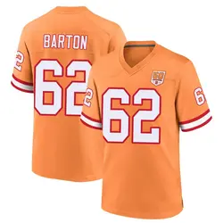 Nike Graham Barton Tampa Bay Buccaneers Game Cream sicle 50th Season Jersey - Men's