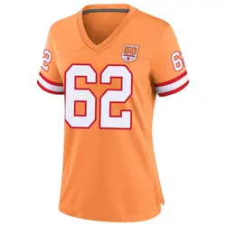 Nike Graham Barton Tampa Bay Buccaneers Game Cream sicle 50th Season Jersey - Women's