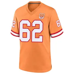 Nike Graham Barton Tampa Bay Buccaneers Game Cream sicle 50th Season Jersey - Youth