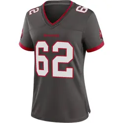 Nike Graham Barton Tampa Bay Buccaneers Game Pewter Alternate Jersey - Women's