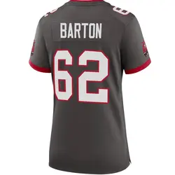 Nike Graham Barton Tampa Bay Buccaneers Game Pewter Alternate Jersey - Women's