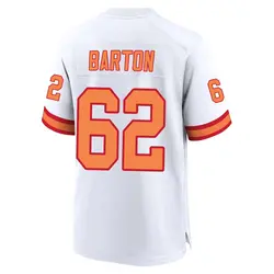 Nike Graham Barton Tampa Bay Buccaneers Game White '76 Jersey - Youth
