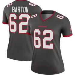 Nike Graham Barton Tampa Bay Buccaneers Legend Pewter Alternate Jersey - Women's