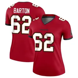Nike Graham Barton Tampa Bay Buccaneers Legend Red Jersey - Women's