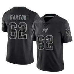 Nike Graham Barton Tampa Bay Buccaneers Limited Black Reflective Jersey - Youth