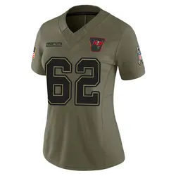 Nike Graham Barton Tampa Bay Buccaneers Limited Olive 2025 Salute to Service Jersey - Women's