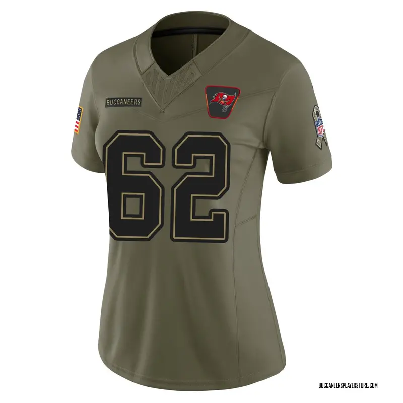 Nike Graham Barton Tampa Bay Buccaneers Limited Olive 2025 Salute to Service Jersey - Women's