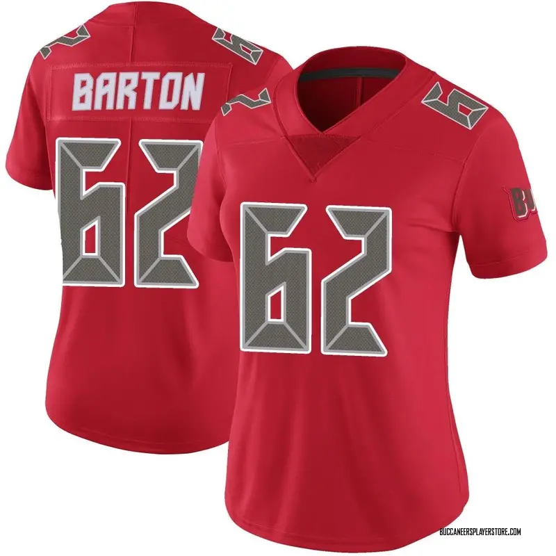 Nike Graham Barton Tampa Bay Buccaneers Limited Red Color Rush Jersey - Women's