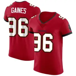Nike Greg Gaines Tampa Bay Buccaneers Elite Red Vapor Jersey - Men's