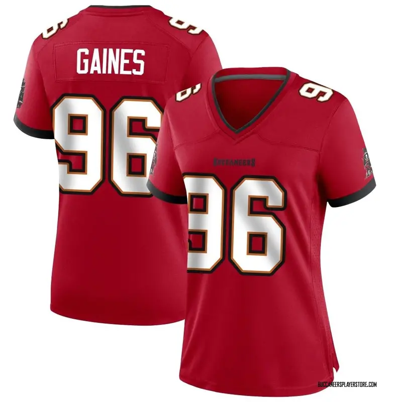 Nike Greg Gaines Tampa Bay Buccaneers Game Red Team Color Jersey - Women's