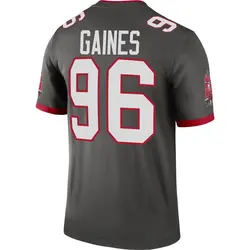Nike Greg Gaines Tampa Bay Buccaneers Legend Pewter Alternate Jersey - Men's