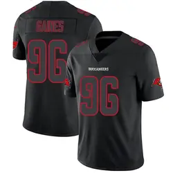 Nike Greg Gaines Tampa Bay Buccaneers Limited Black Impact Jersey - Men's