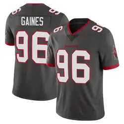 Nike Greg Gaines Tampa Bay Buccaneers Limited Pewter Alternate Vapor Jersey - Men's