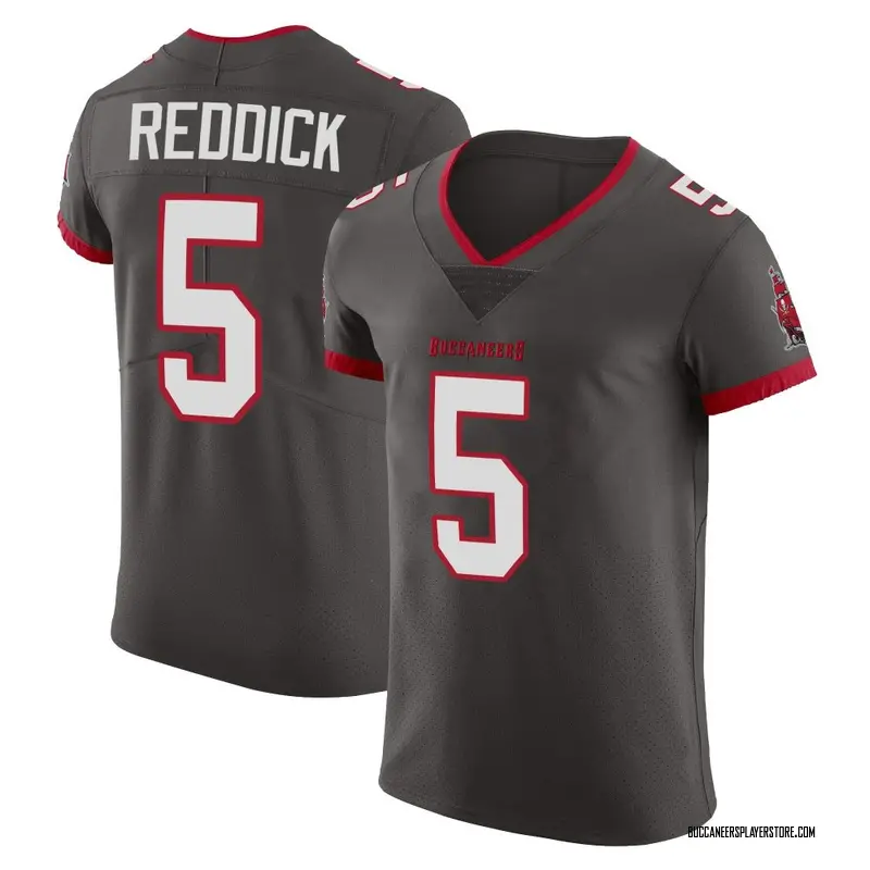 Nike Haason Reddick Tampa Bay Buccaneers Elite Red Pewter Alternate Vapor Jersey - Men's