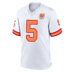 Nike Haason Reddick Tampa Bay Buccaneers Game White '76 50th Season Jersey - Youth
