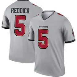 Nike Haason Reddick Tampa Bay Buccaneers Legend Red Gray Inverted Jersey - Men's