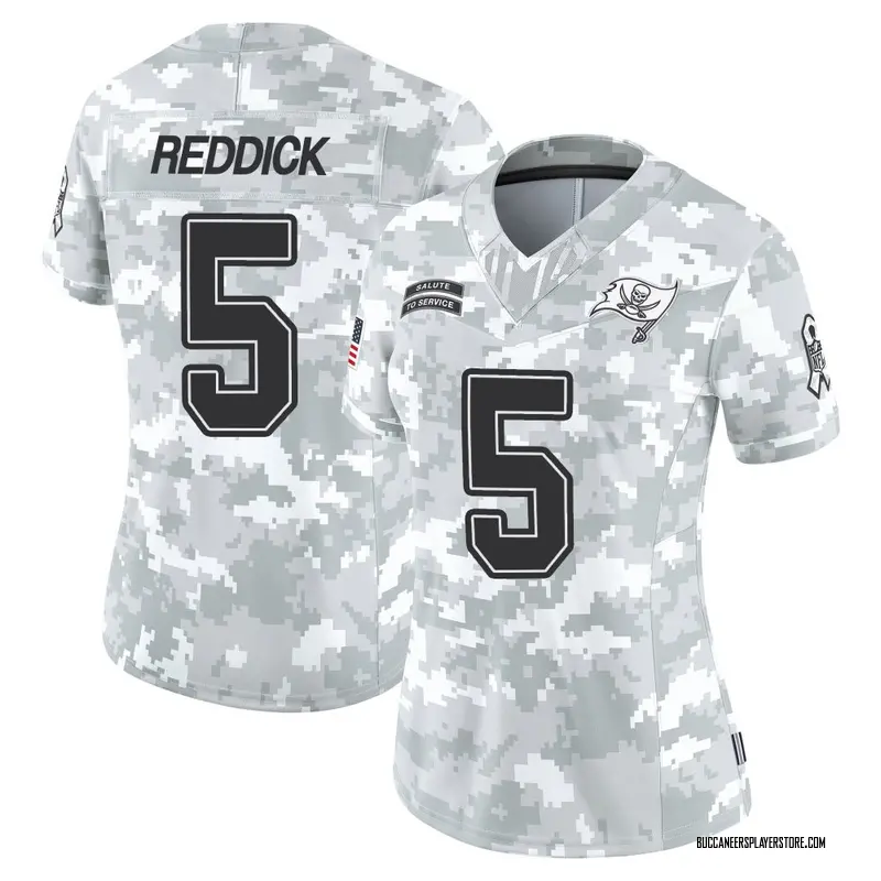 Nike Haason Reddick Tampa Bay Buccaneers Limited Arctic Camo 2024 Salute to Service Jersey - Women's