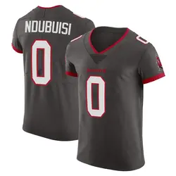 Nike Haggai Ndubuisi Tampa Bay Buccaneers Elite Pewter Alternate Vapor Jersey - Men's