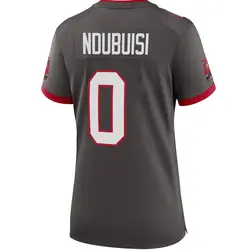 Nike Haggai Ndubuisi Tampa Bay Buccaneers Game Pewter Alternate Jersey - Women's