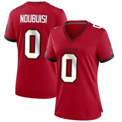 Nike Haggai Ndubuisi Tampa Bay Buccaneers Game Red Team Color Jersey - Women's