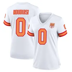 Nike Haggai Ndubuisi Tampa Bay Buccaneers Game White '76 50th Season Jersey - Women's