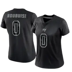 Nike Haggai Ndubuisi Tampa Bay Buccaneers Limited Black Reflective Jersey - Women's