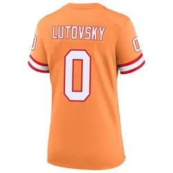 Nike Henry Lutovsky Tampa Bay Buccaneers Game Cream sicle 50th Season Jersey - Women's