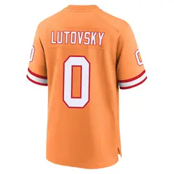 Nike Henry Lutovsky Tampa Bay Buccaneers Game Cream sicle 50th Season Jersey - Youth