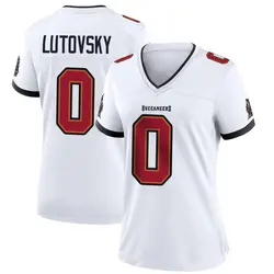 Nike Henry Lutovsky Tampa Bay Buccaneers Game White Jersey - Women's