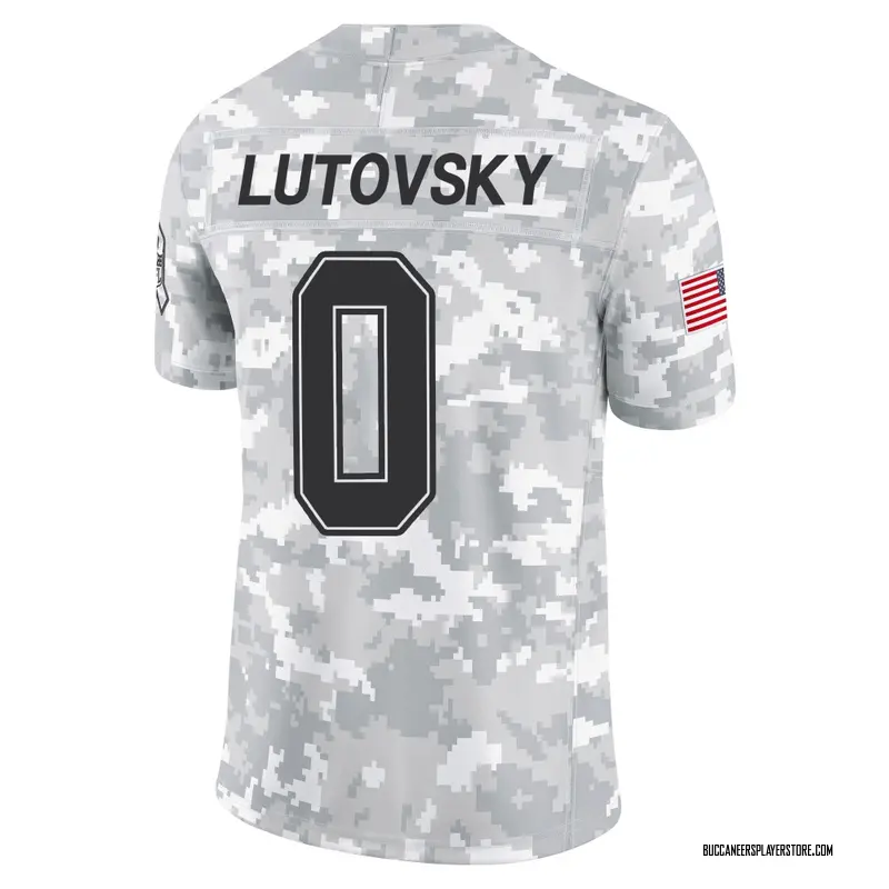 Nike Henry Lutovsky Tampa Bay Buccaneers Limited Arctic Camo 2024 Salute to Service Jersey - Youth