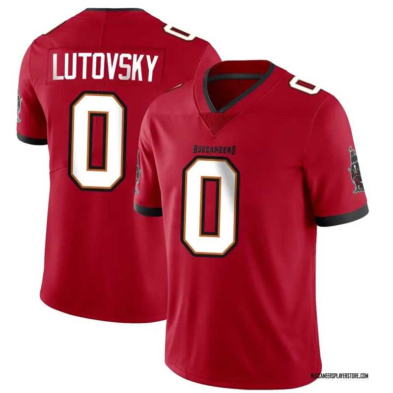 Nike Henry Lutovsky Tampa Bay Buccaneers Limited Red Team Color Vapor Untouchable Jersey - Men's