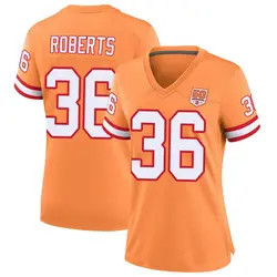 Nike JJ Roberts Tampa Bay Buccaneers Game Cream sicle 50th Season Jersey - Women's
