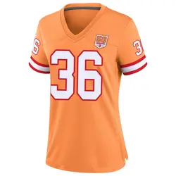 Nike JJ Roberts Tampa Bay Buccaneers Game Cream sicle 50th Season Jersey - Women's