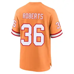 Nike JJ Roberts Tampa Bay Buccaneers Game Cream sicle 50th Season Jersey - Youth