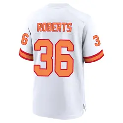 Nike JJ Roberts Tampa Bay Buccaneers Game White '76 Jersey - Youth