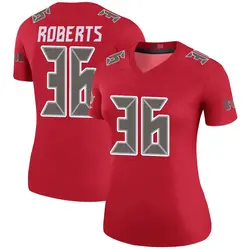 Nike JJ Roberts Tampa Bay Buccaneers Legend Red Color Rush Jersey - Women's