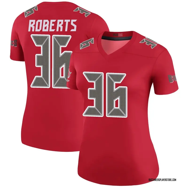 Nike JJ Roberts Tampa Bay Buccaneers Legend Red Color Rush Jersey - Women's