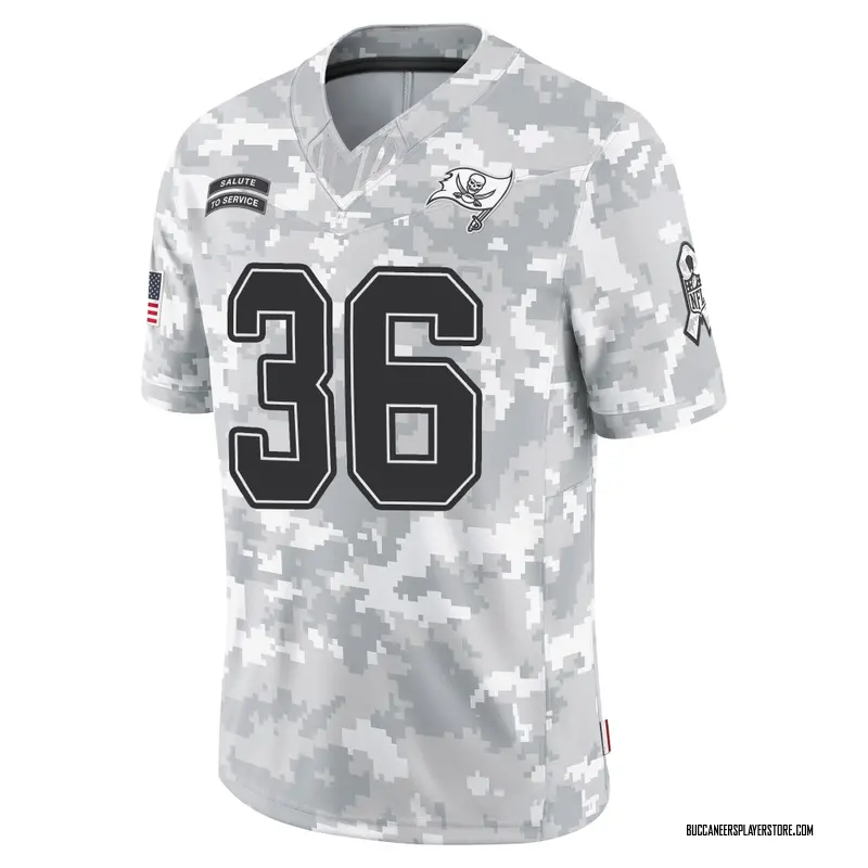 Nike JJ Roberts Tampa Bay Buccaneers Limited Arctic Camo 2024 Salute to Service Jersey - Men's