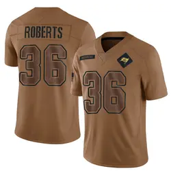 Nike JJ Roberts Tampa Bay Buccaneers Limited Brown 2023 Salute To Service Jersey - Men's