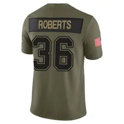 Nike JJ Roberts Tampa Bay Buccaneers Limited Olive 2025 Salute to Service Jersey - Men's